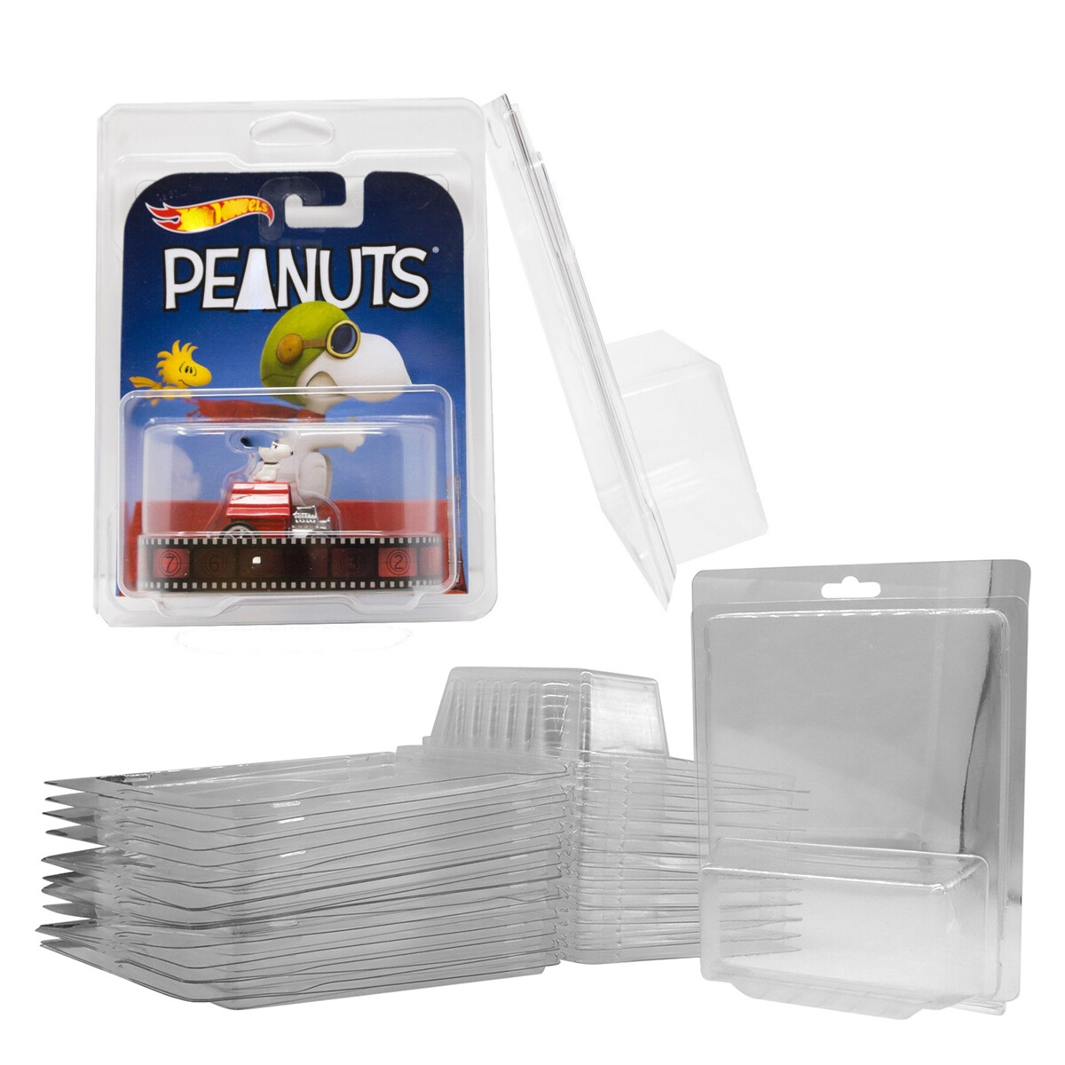 12Pack Rocket Hardware Hot Wheels Car Culture Case Protector Packs, 1/64th