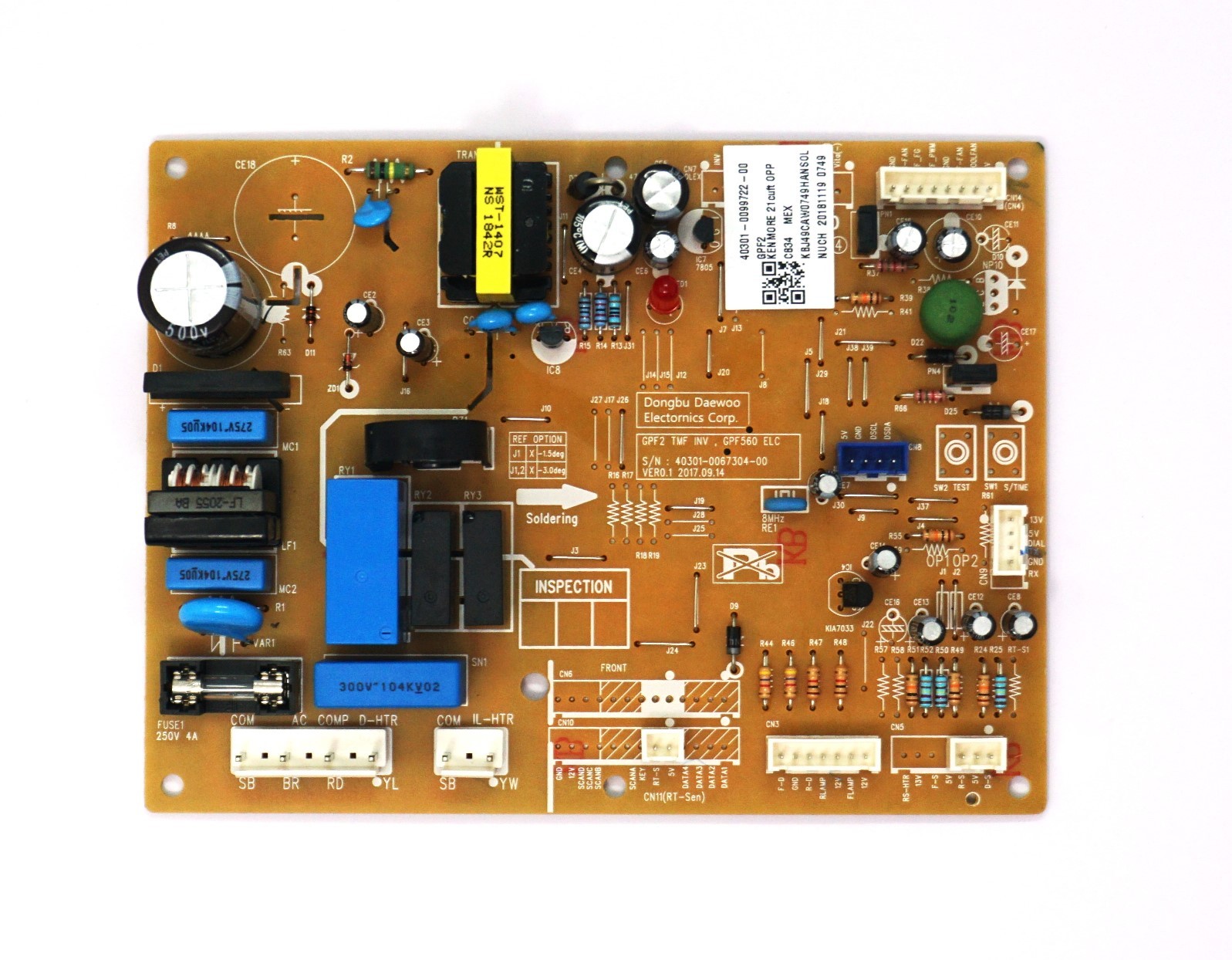 CoreCentric Refrigerator Control Board Replacement for Kenmore 40301-0099722-01 CoreCentric Refrigerator Control Board Replacement for Kenmore 40301-0099722-01