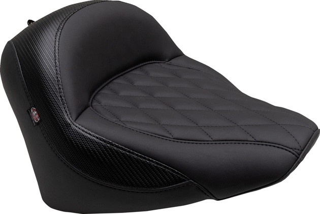 Mustang Touring Solo Seat Diamond Stitch #88203 Indian Chief 2022-2024