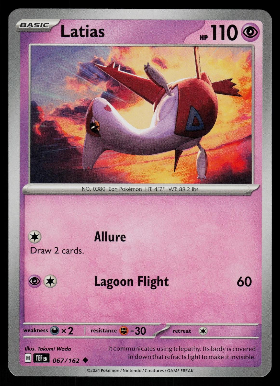 Latias 067/162 Uncommon - Pokemon Temporal Forces