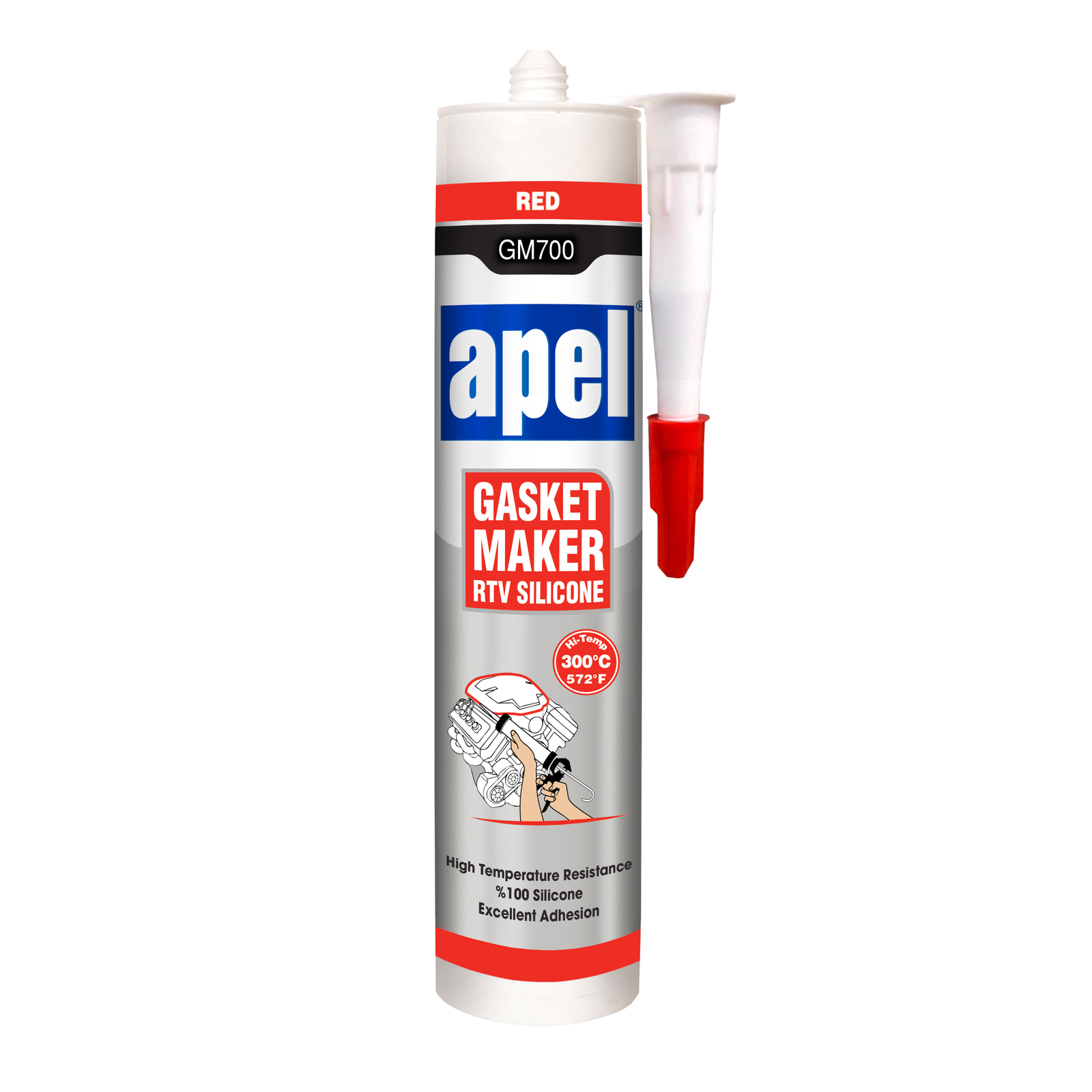 High Performance RTV High-Temp Silicone Gasket Maker and Sealant Heat Resistant