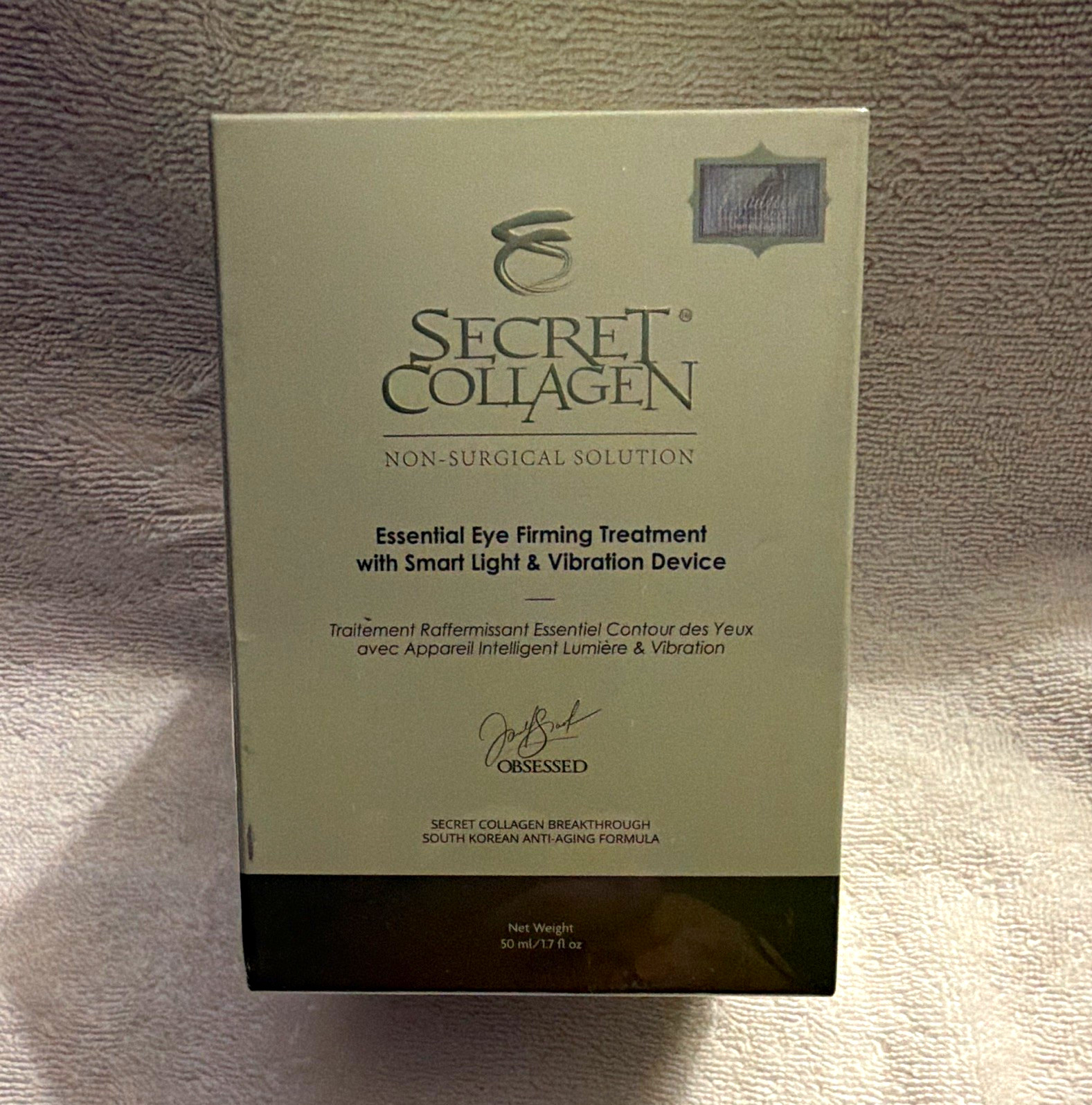 Secret Collagen Non-Surgical Solution Eye Firming Treatment + Device, 50 #0577 Secret Collagen Non-Surgical Solution Eye Firming Treatment + Device, 50 #0577