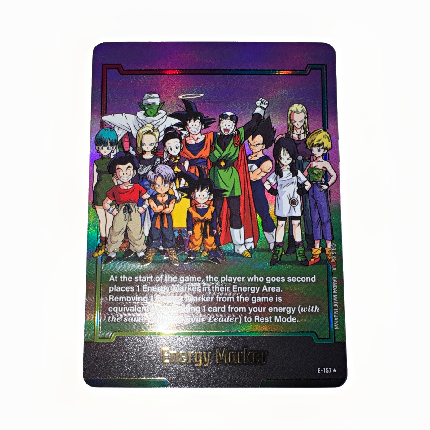 Bandai Energy Marker E-157* GOLD Dragon Ball Super English Bandai Energy Marker E-157* GOLD Dragon Ball Super English