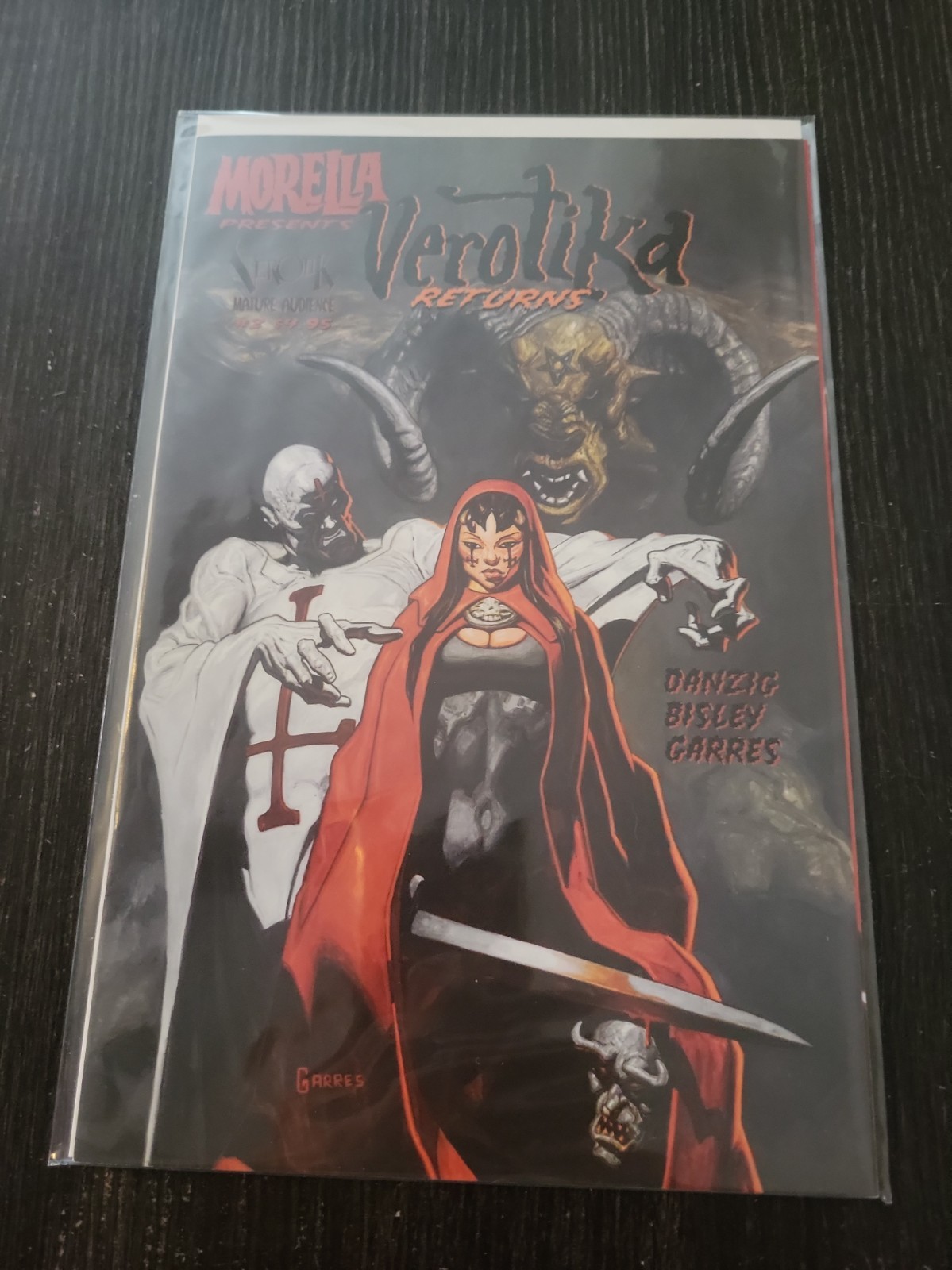 MORELLA PRESENTS: VEROTIKA RETURNS #2 DANZIG BISLEY GARRES 2014 1ST PRINT MORELLA PRESENTS: VEROTIKA RETURNS #2 DANZIG BISLEY GARRES 2014 1ST PRINT