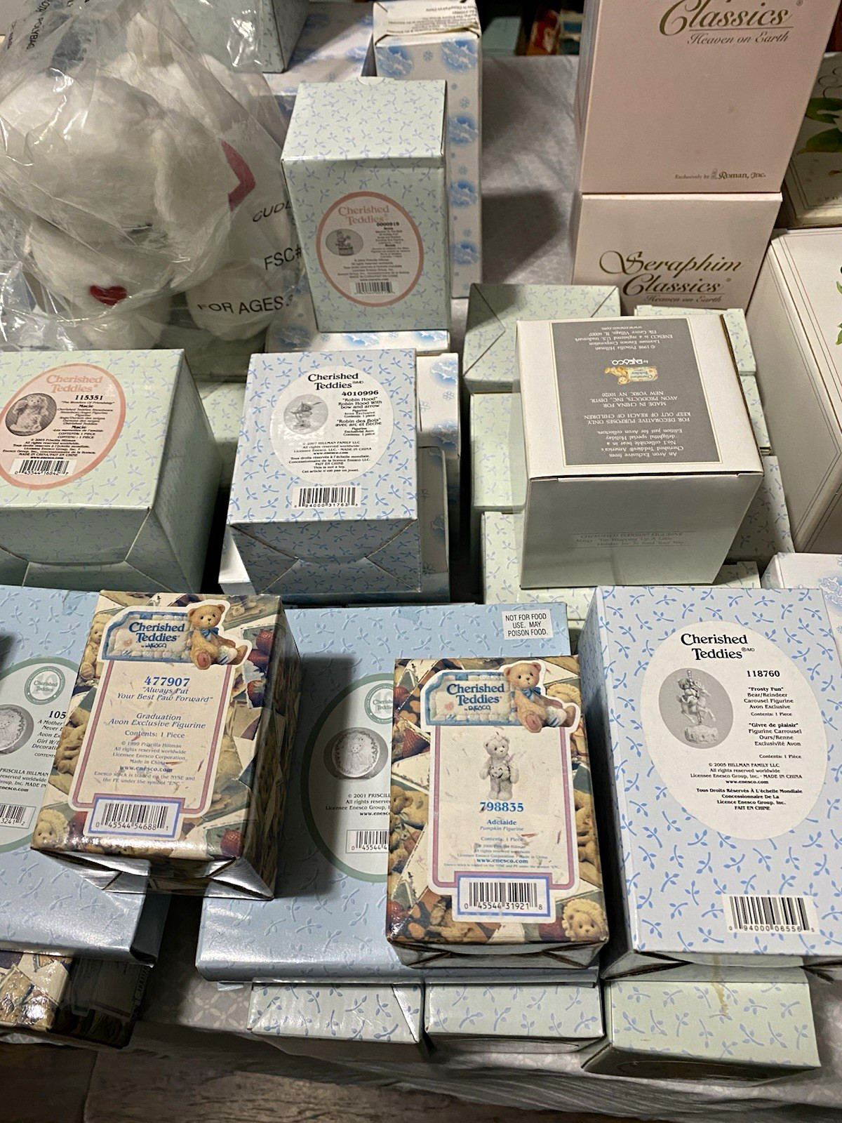 Cherished Teddies & mixed Lot of Avon - vintage