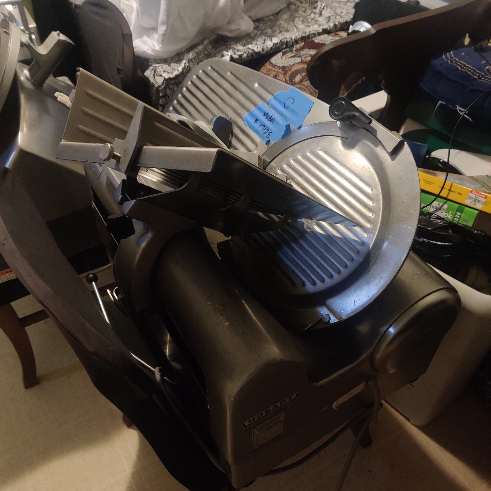 Used Commercial Hobart 1712E Automatic Meat Slicer