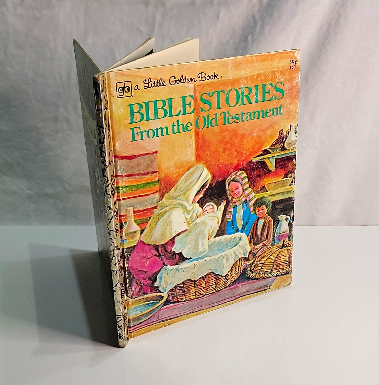 Little Golden Books Bible Stories From the Old Testament HC 1977 Sing Lee Illus