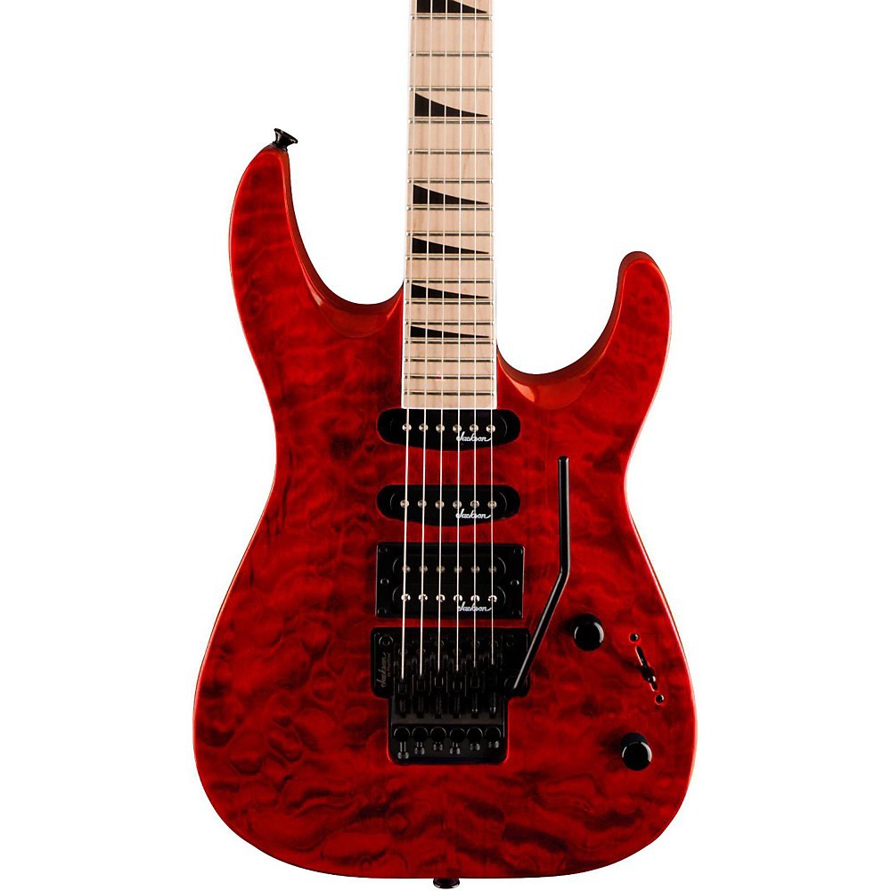 Jackson JS34Q Dinky DKAM Transparent Red