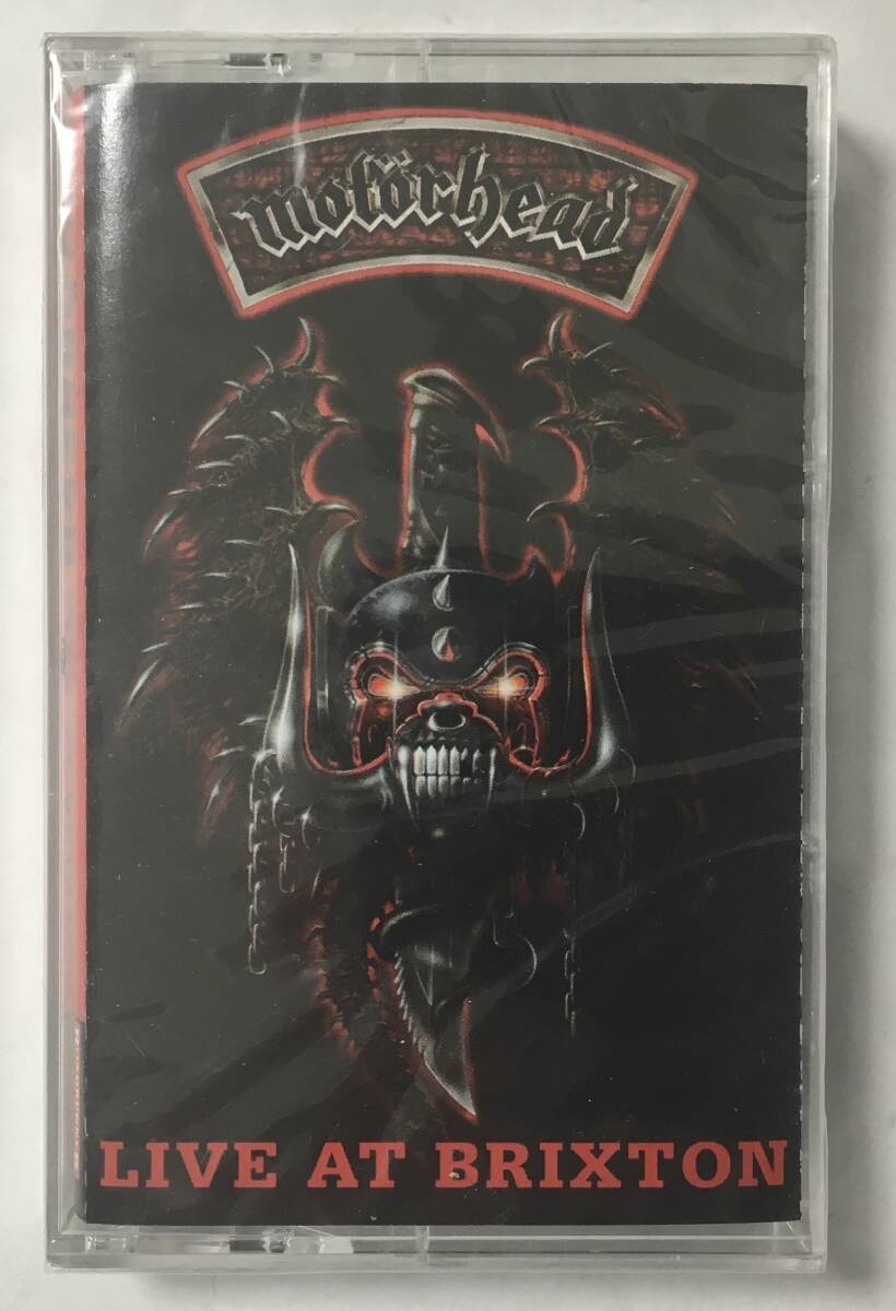 MOTORHEAD LIVE AT BRIXTON CASSETTE TAPE US made RARE