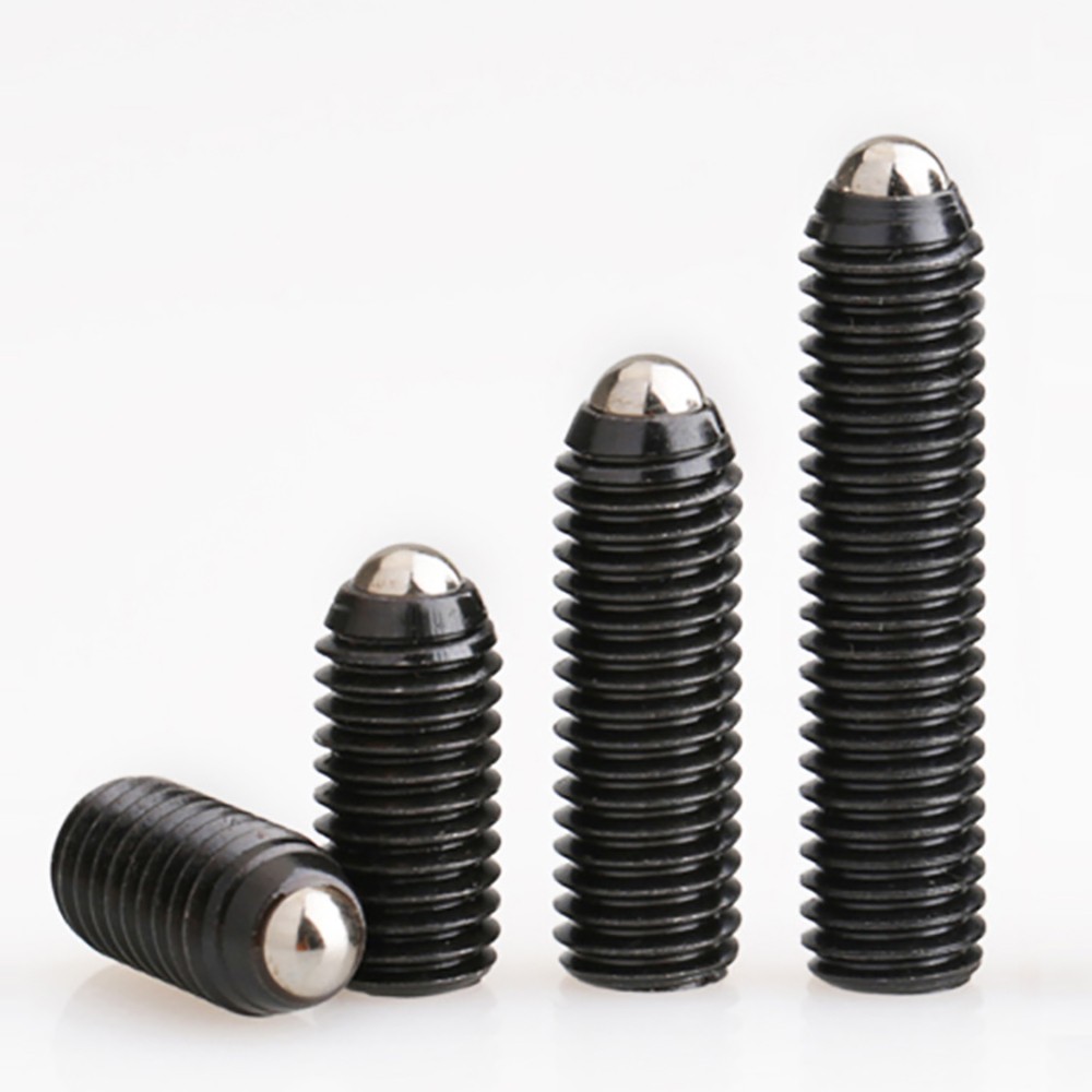 M3 - M16 Black Socket Set Screw Spring Ball Head Point Grub Screws Alloy Steel M3 - M16 Black Socket Set Screw Spring Ball Head Point Grub Screws Alloy Steel