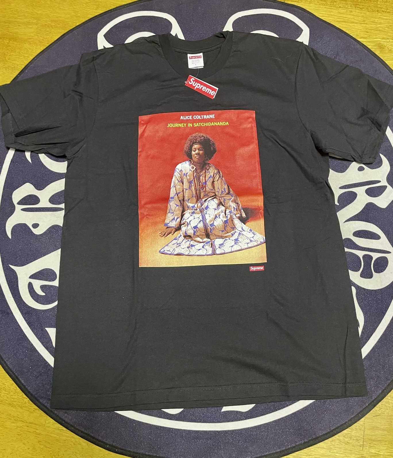 Brand New SS2024 Supreme Alice Coltrane Tee Black Sz L Brand New SS2024 Supreme Alice Coltrane Tee Black Sz L