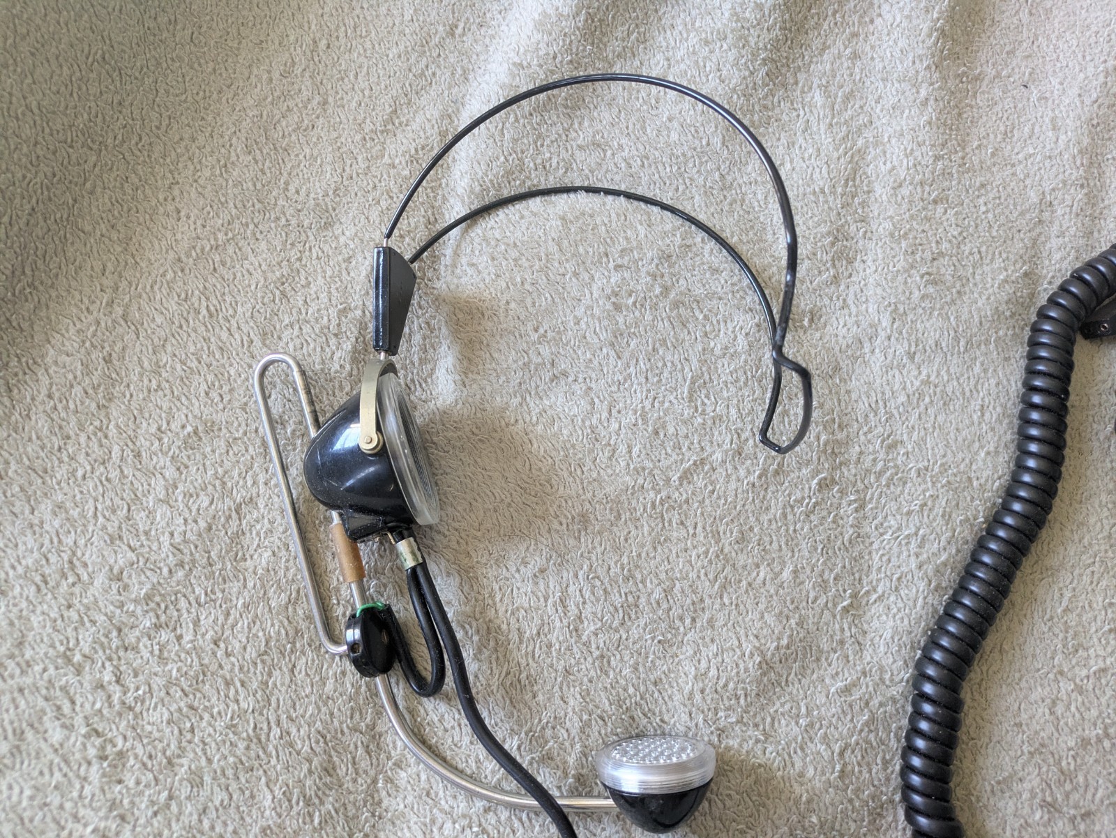 Clean - Complete Vintage Bell Systems Air Traffic Controller Headset Clean - Complete Vintage Bell Systems Air Traffic Controller Headset