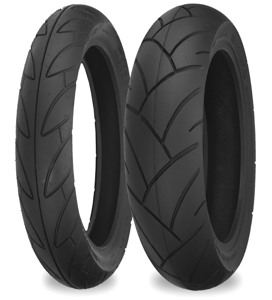 Shinko 110/70-17 & 130/70-17 SR740/741 Tires Kawasaki 08-12 EX250 & 94-09 EX500