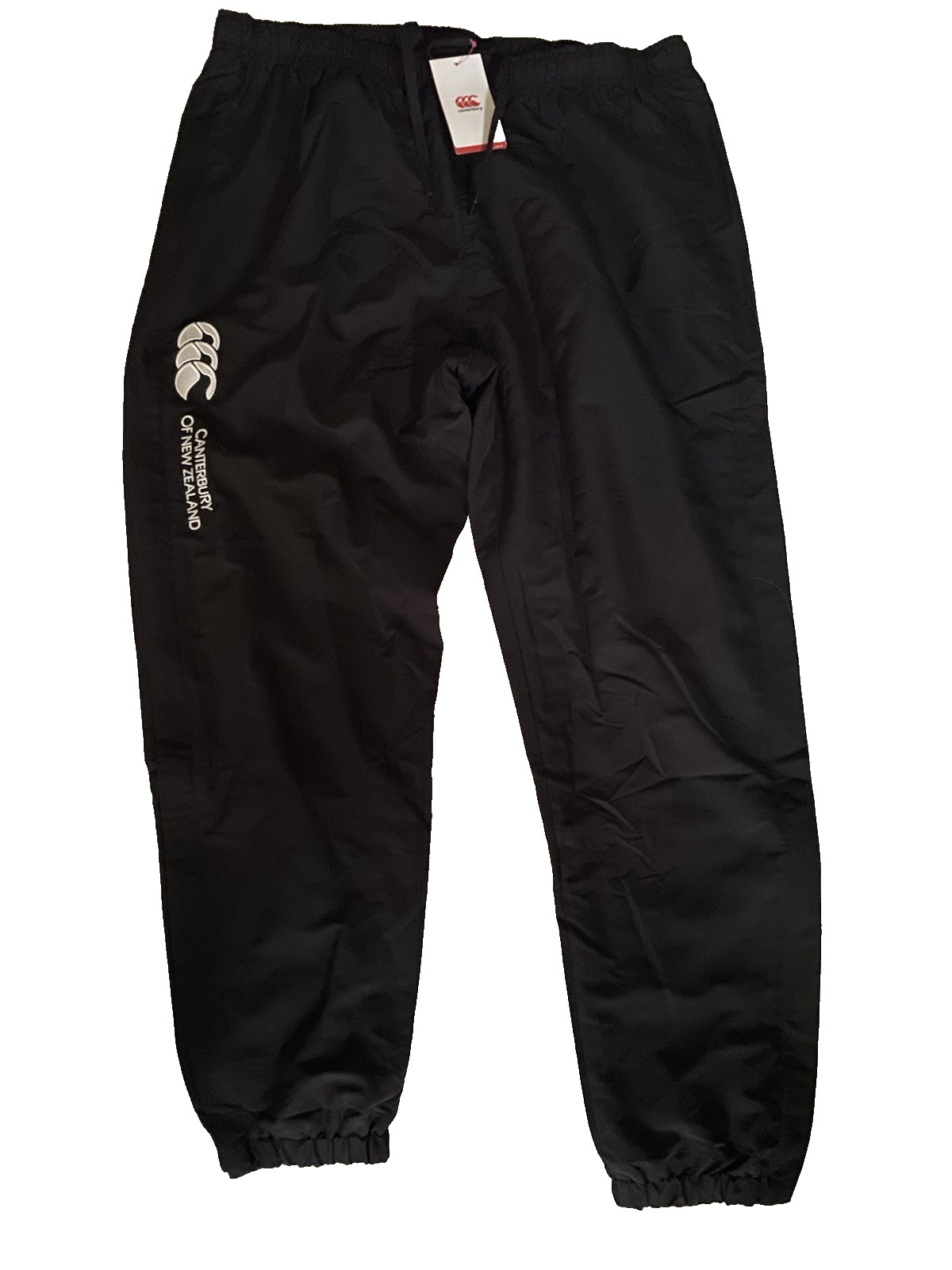 NWT Canterbury of New Zealand Men\'s Cuffed Stadium Track Pants Black 2XL New