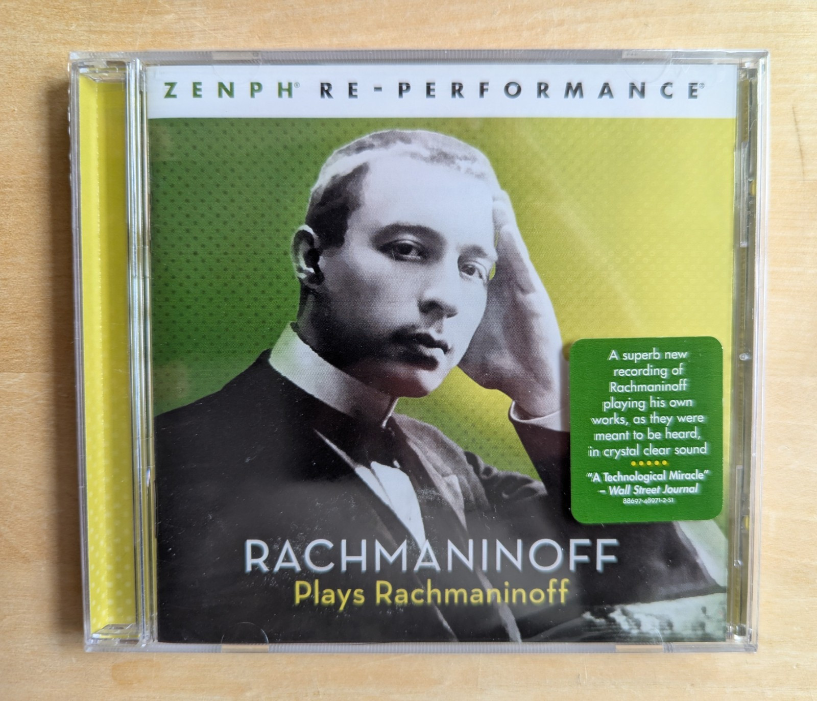 Zenph Re-Performance: Rachmaninoff Plays Rachmaninoff CD SEALED Sony Music 2009