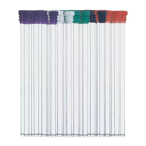 50Pcs 5MM-7-50 NMR Tube with Cap 5mm Diameter 177.8mm Length Borosilicate...