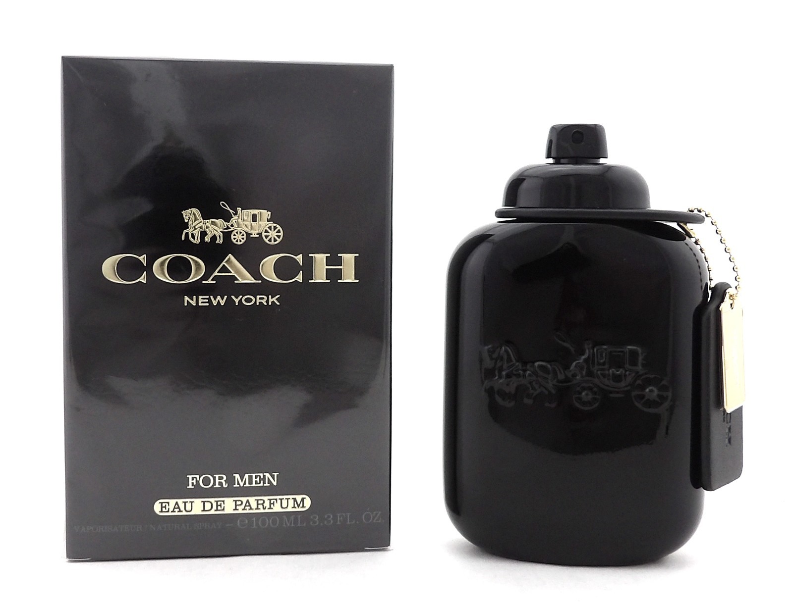 Coach New York Men by Coach 3.3 oz./ 100 ml. Eau de Parfum Spray. New Sealed Box