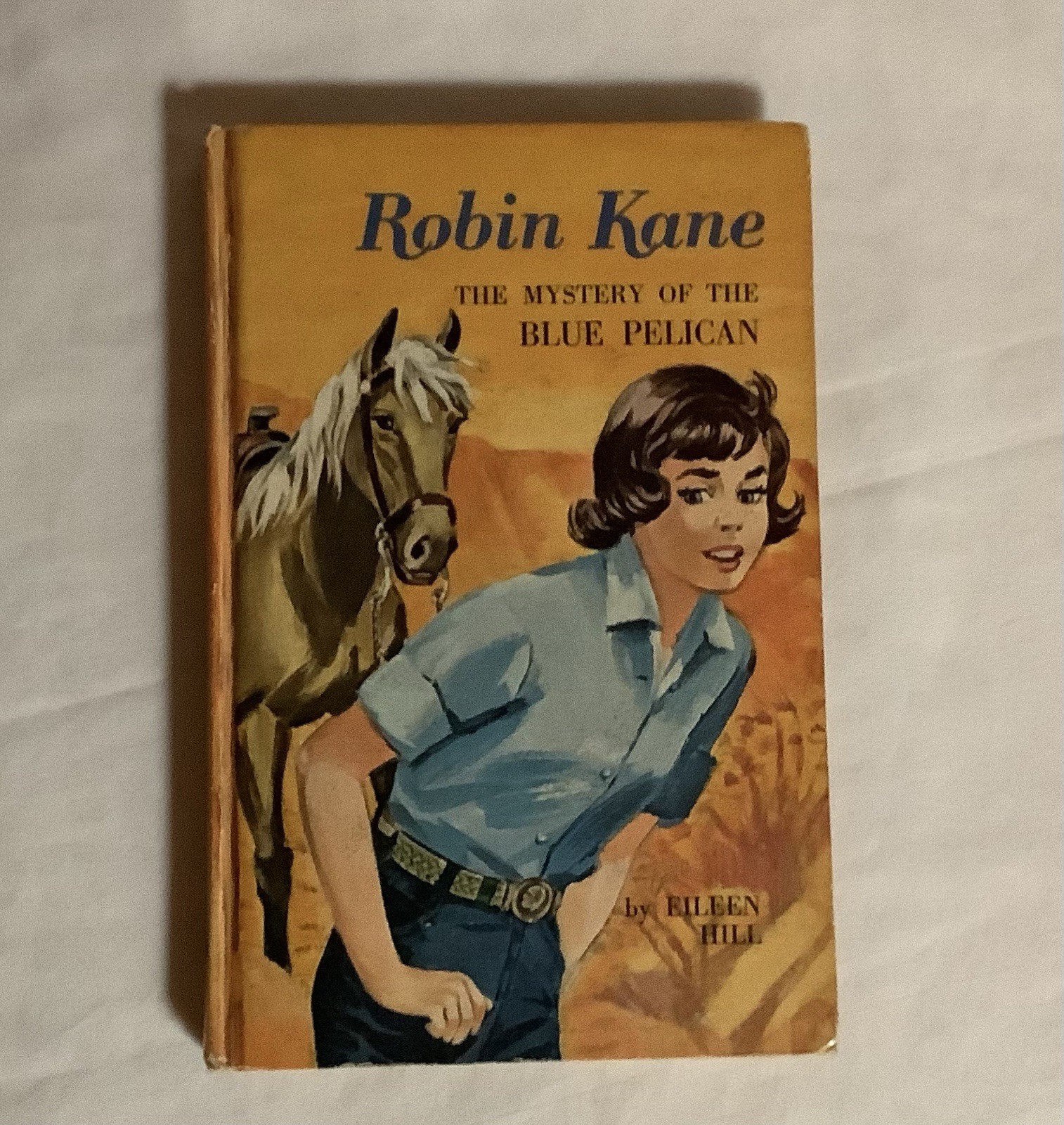 Robin Kane: The Mystery of the Blue Pelican by Eileen Hill HC 1966 Robin Kane: The Mystery of the Blue Pelican by Eileen Hill HC 1966