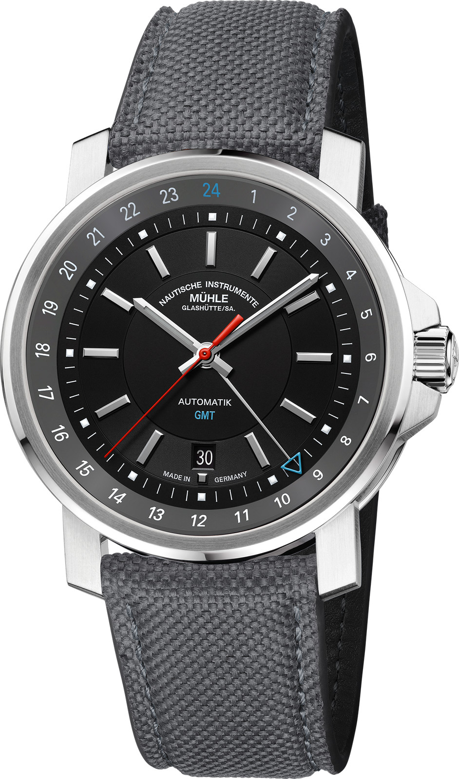 Muhle Glashutte M1-25-93-CB 29er Big GMT Grey Dial Automatic