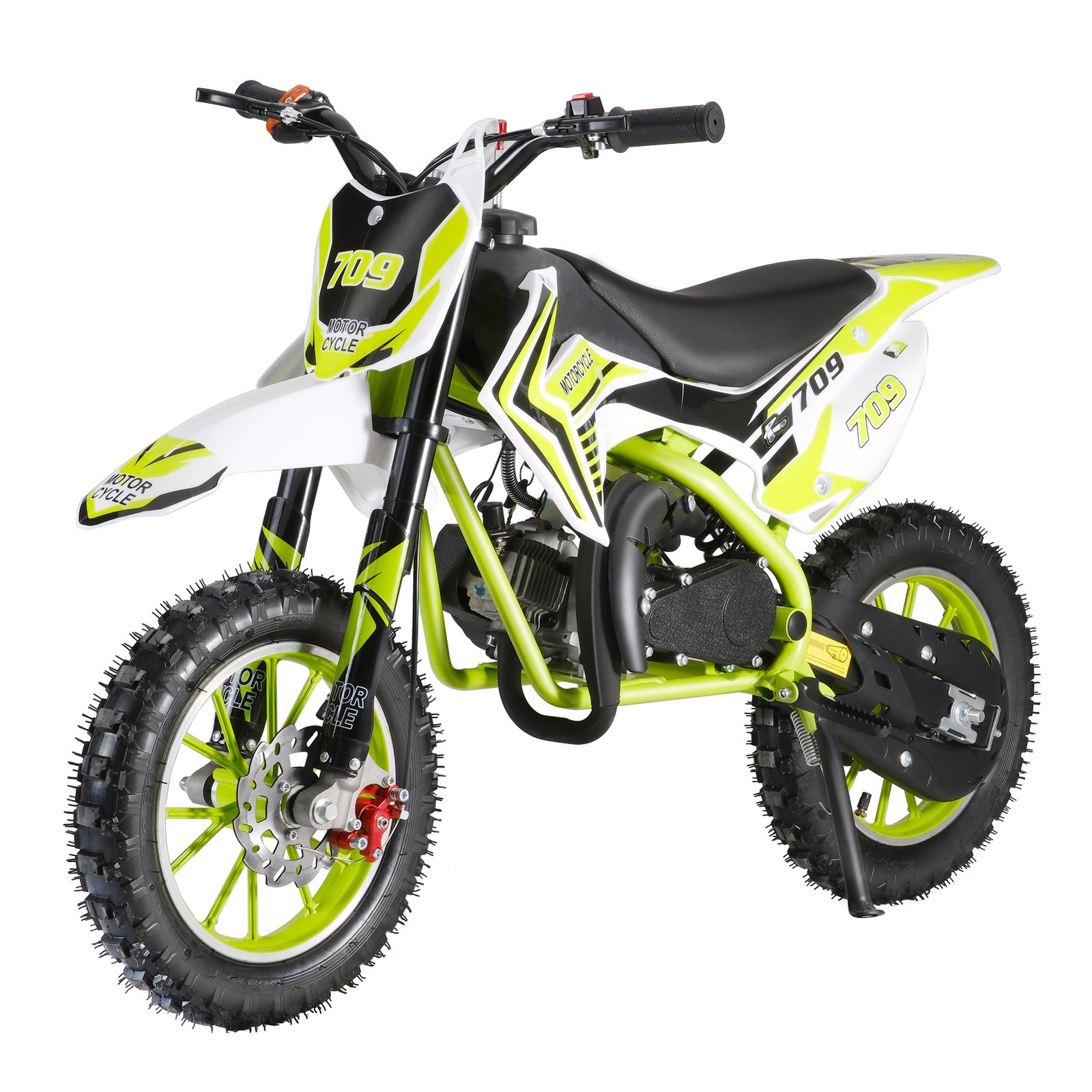 2026 50cc Kids Dirt Bike, 2-Stroke Gas Powered Mini Motorcycle Off-Road Pit Bike