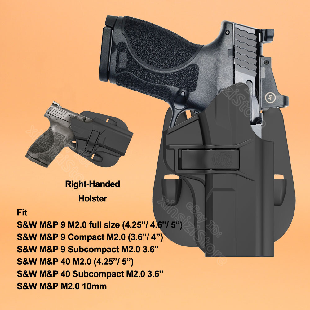 M&P9 M&P40 M&P10 Holster Fits Smith & Wesson S&W M&P 9 40 M2.0 Compact Full Size