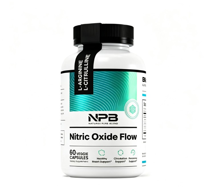 1-5pcs Nature's Pure Blend Oxide Nitric Supplement EXP Men L-Arginine Exp 6/2028