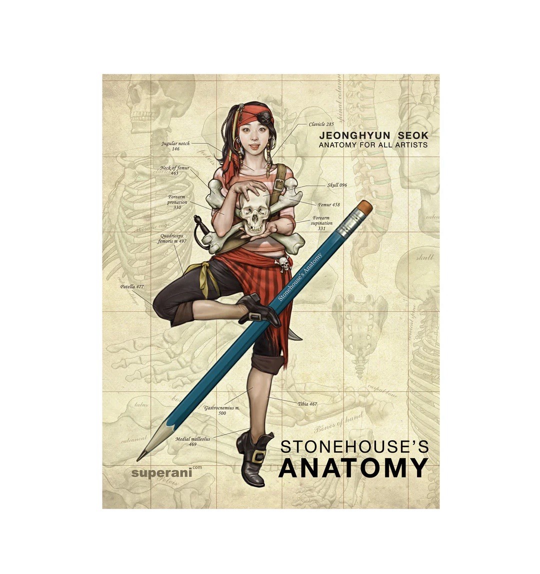 Stone House’s Anatomy Note By Seok Jeong Hyun Figure Drawing Book In English Stone House’s Anatomy Note By Seok Jeong Hyun Figure Drawing Book In English