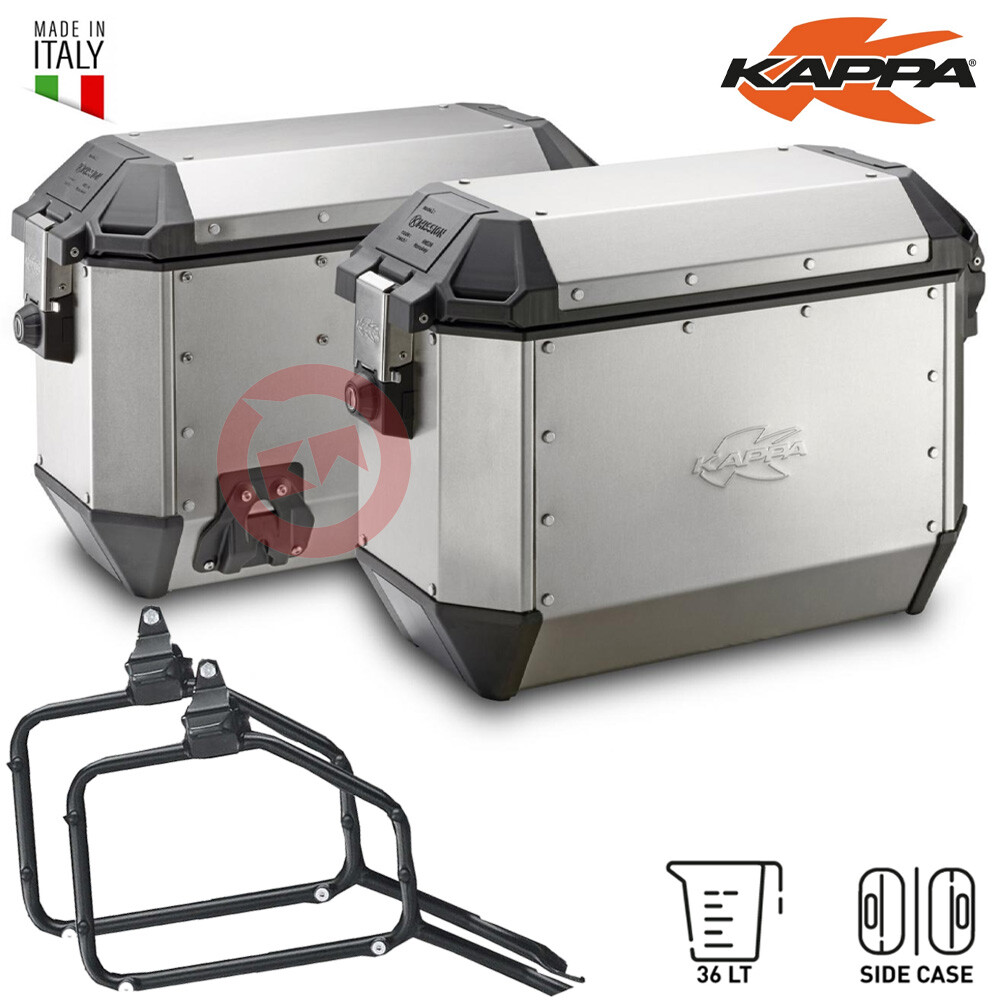 KAPPA K\'MISSION 36L SIDE CASES HONDA CRF 1000 L AFRICA TWIN 2016-2017