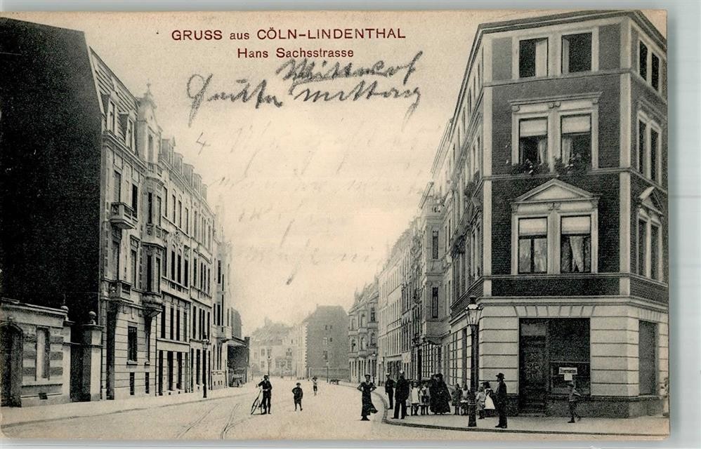 13644423 - 5000 Koeln Lindenthal 303 Hans Sachsstrasse Bicycle 1914