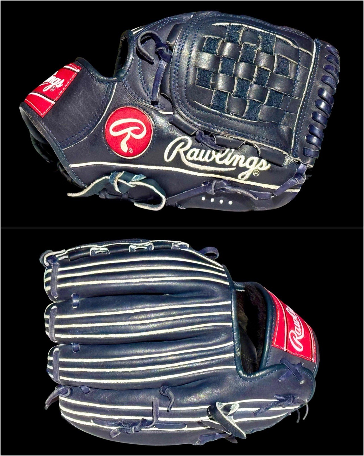 RARE RAWLINGS NYY JETER NAVY HEART OF THE HIDE 11.5\
