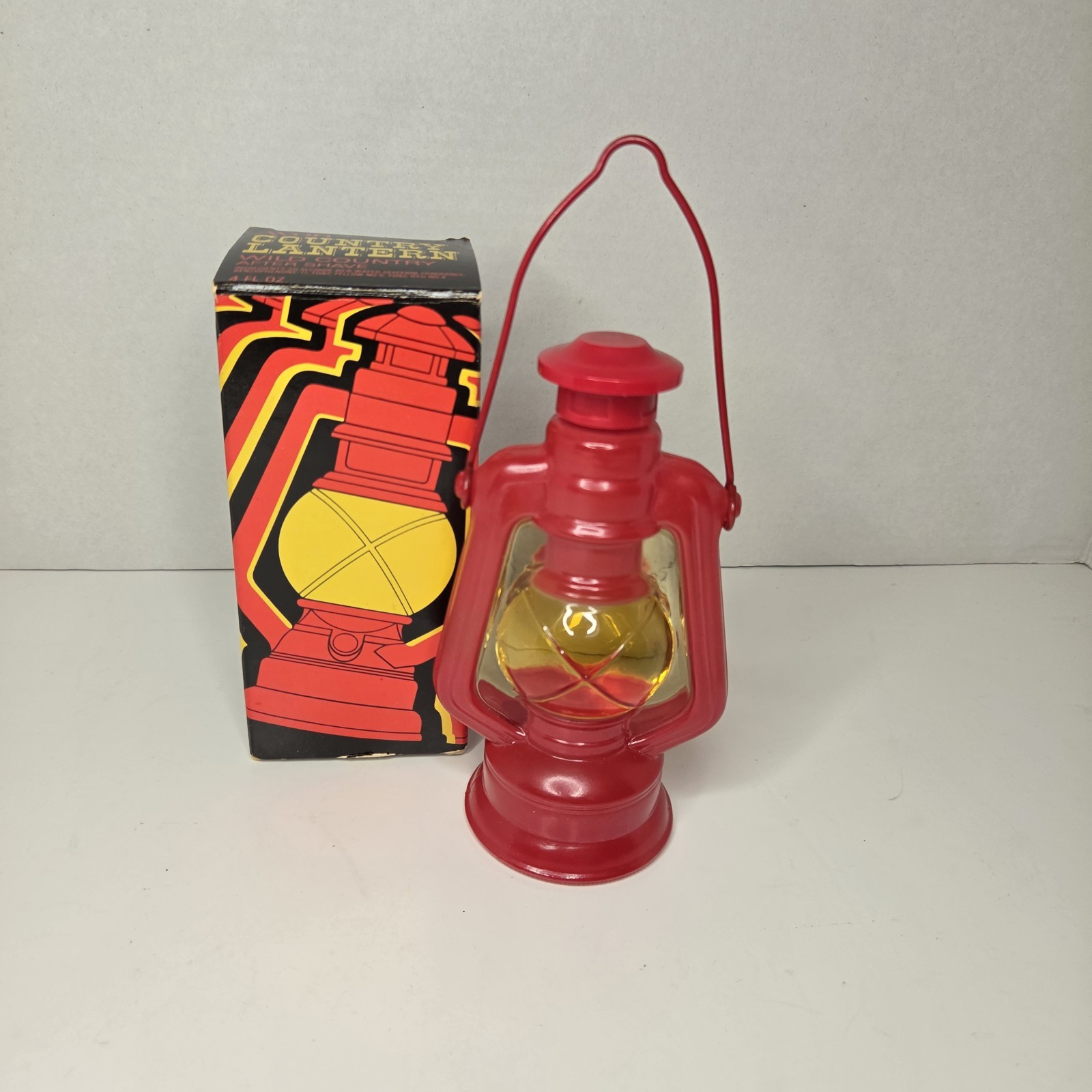 Vintage Avon Country Lantern, Deep Woods After Shave, NIB