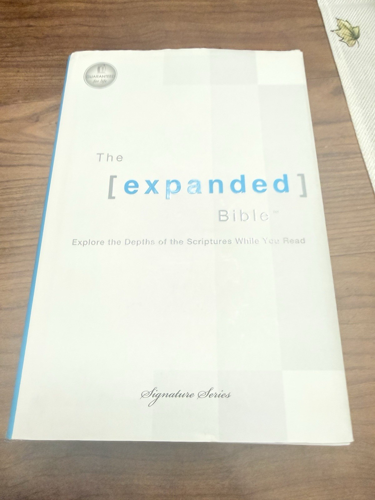 The Expanded Bible: Explore the Depths of Scripture While You Read Hard Cover The Expanded Bible: Explore the Depths of Scripture While You Read Hard Cover
