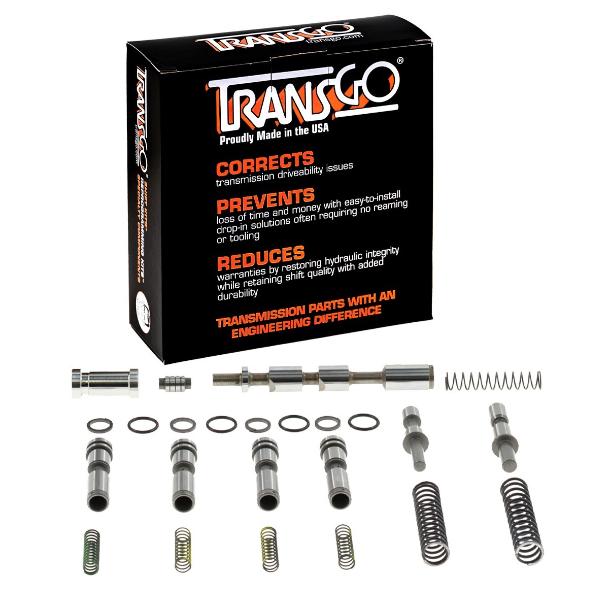 TransGO Shift Kit Valve Body Repair Fits all 8L45 and 8L90 2015-Up (SK8L90)