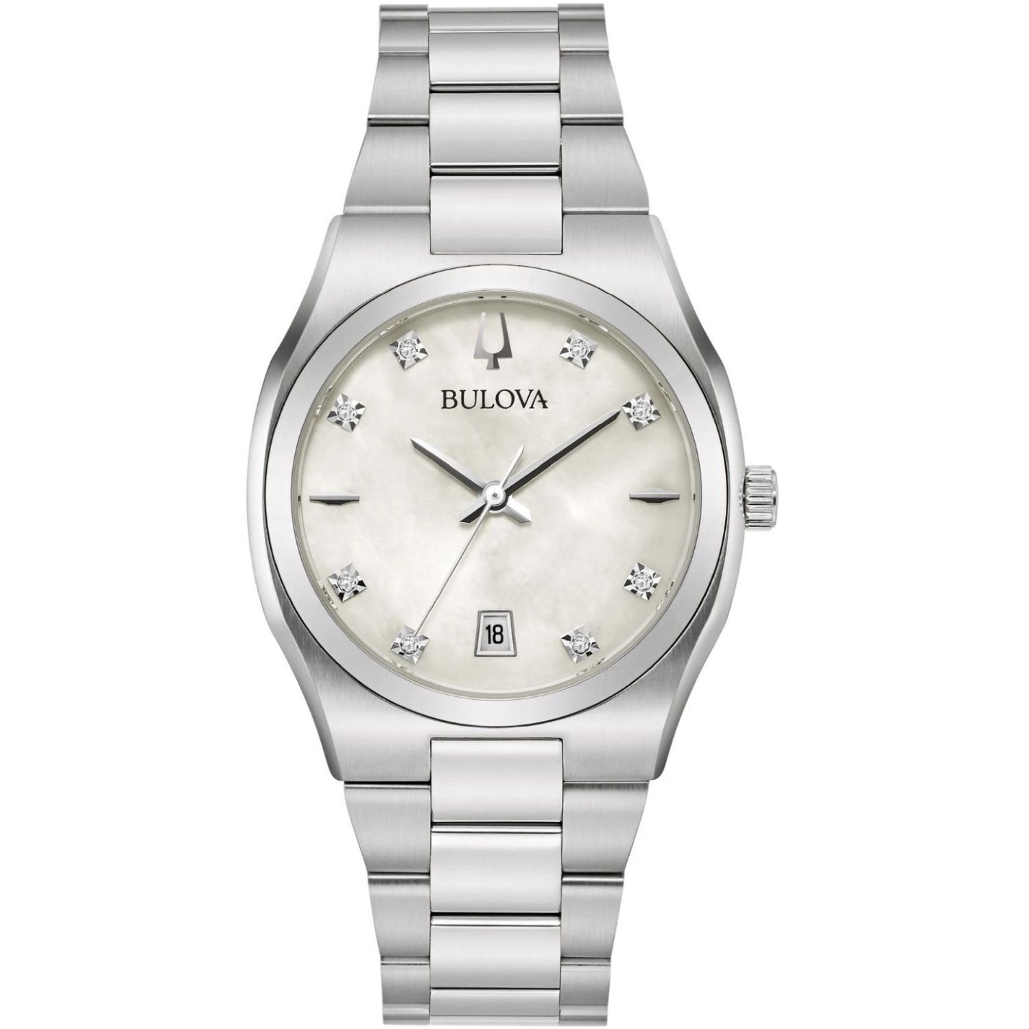 Bulova 96P218 Women\'s Classic Mother of Pearl Dial Quartz Watch