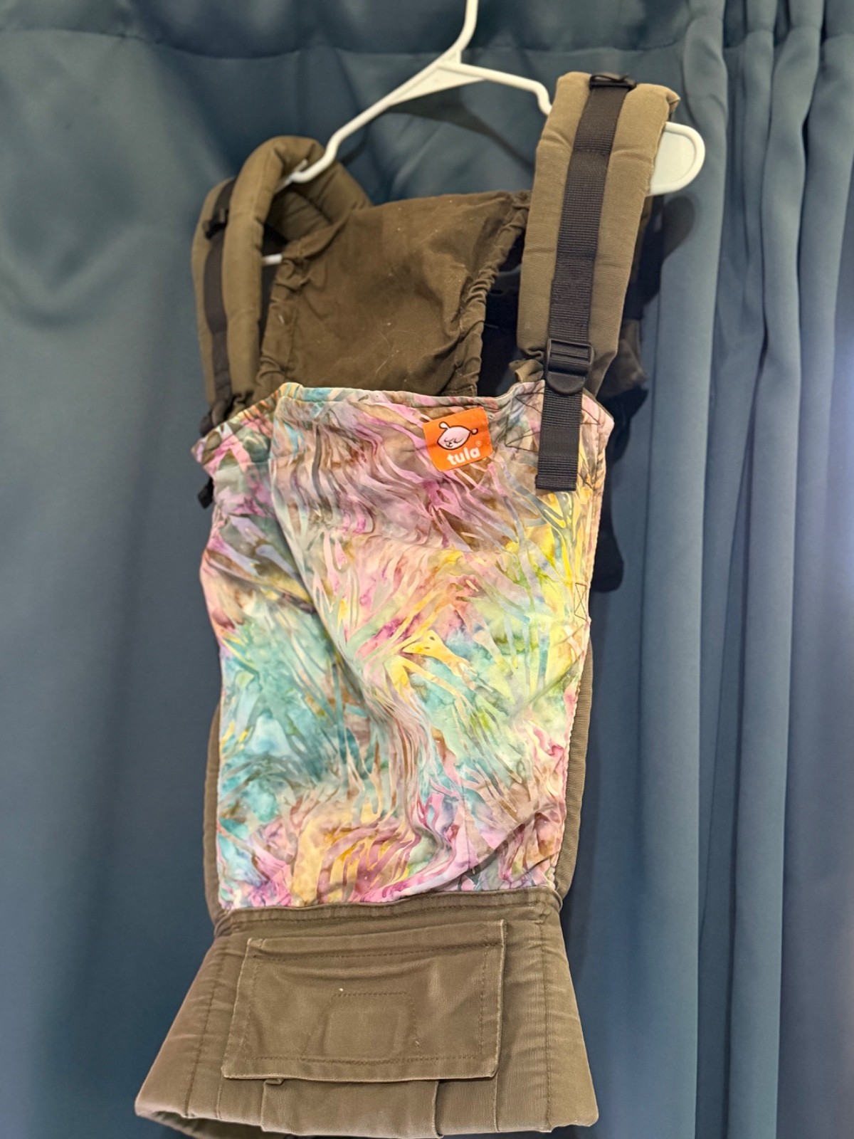 Tula Baby Carrier Standard in a vibrant, batik print Tula Baby Carrier Standard in a vibrant, batik print