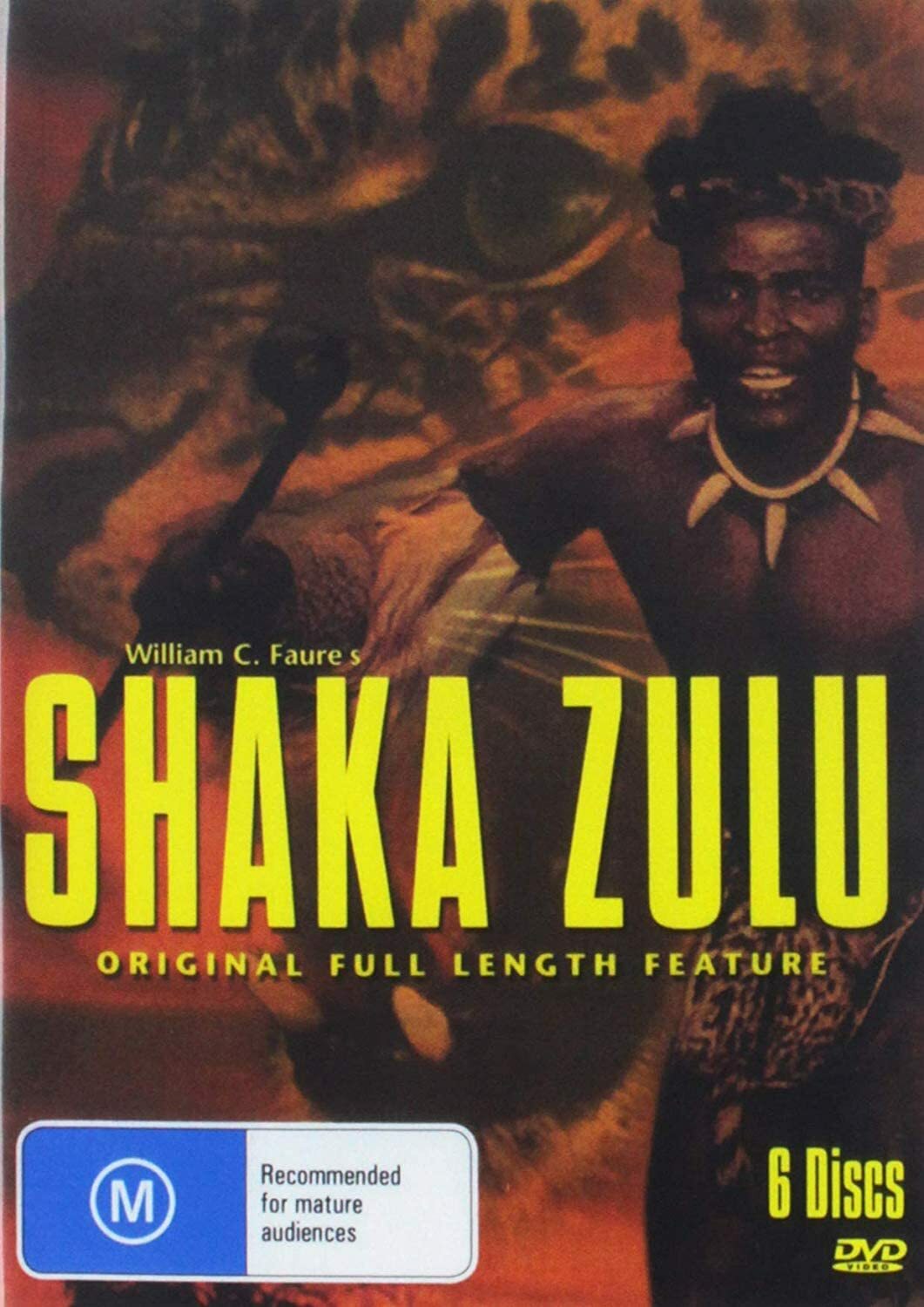 SHAKA ZULU (1986) Complete Mini-Series DVD BRAND NEW (USA Compatible)