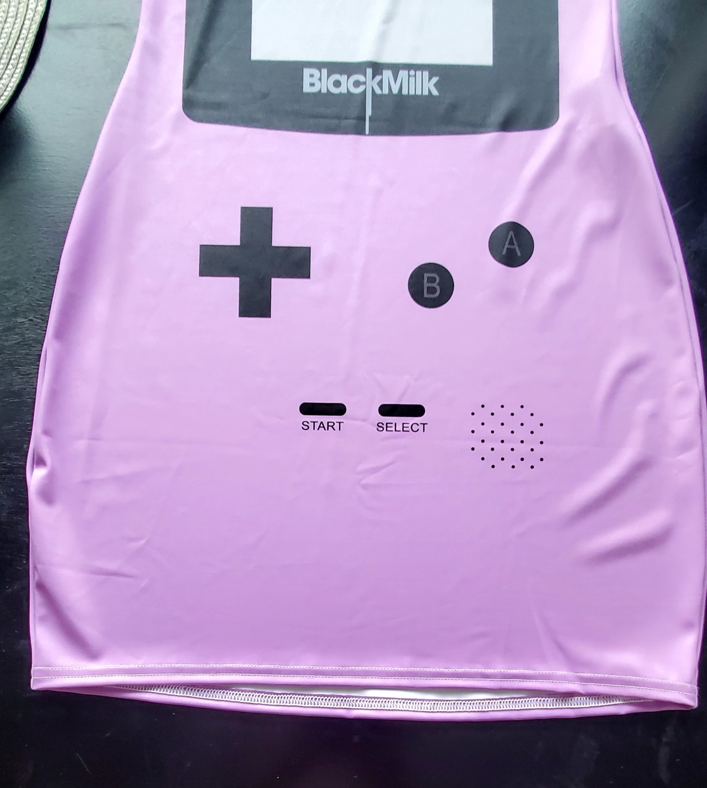 Blackmilk Clothing Game Over Purple Bodycon dress
