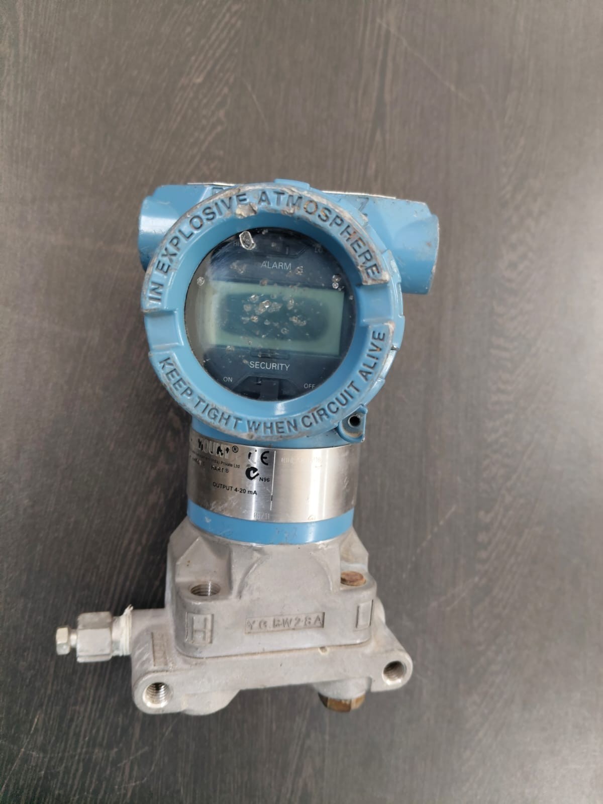 Rosemount 3051CG1A22A1AM5B4DFK5Q4 Pressure Trasnmitter 0.9 PSI/ .062 BAR