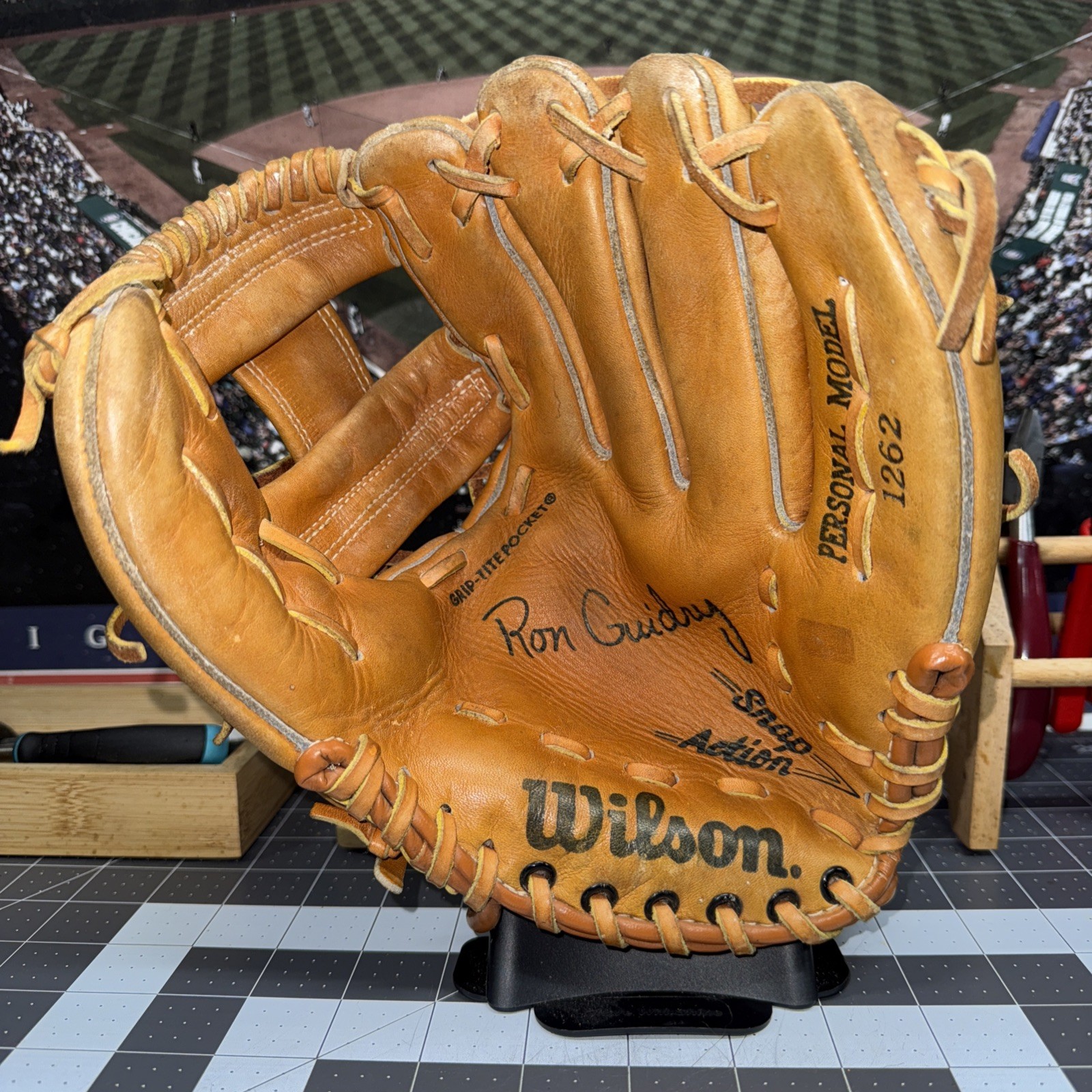 Late 1970s Era Wilson Ron Guidry Personal Model 1262 Glove ARC