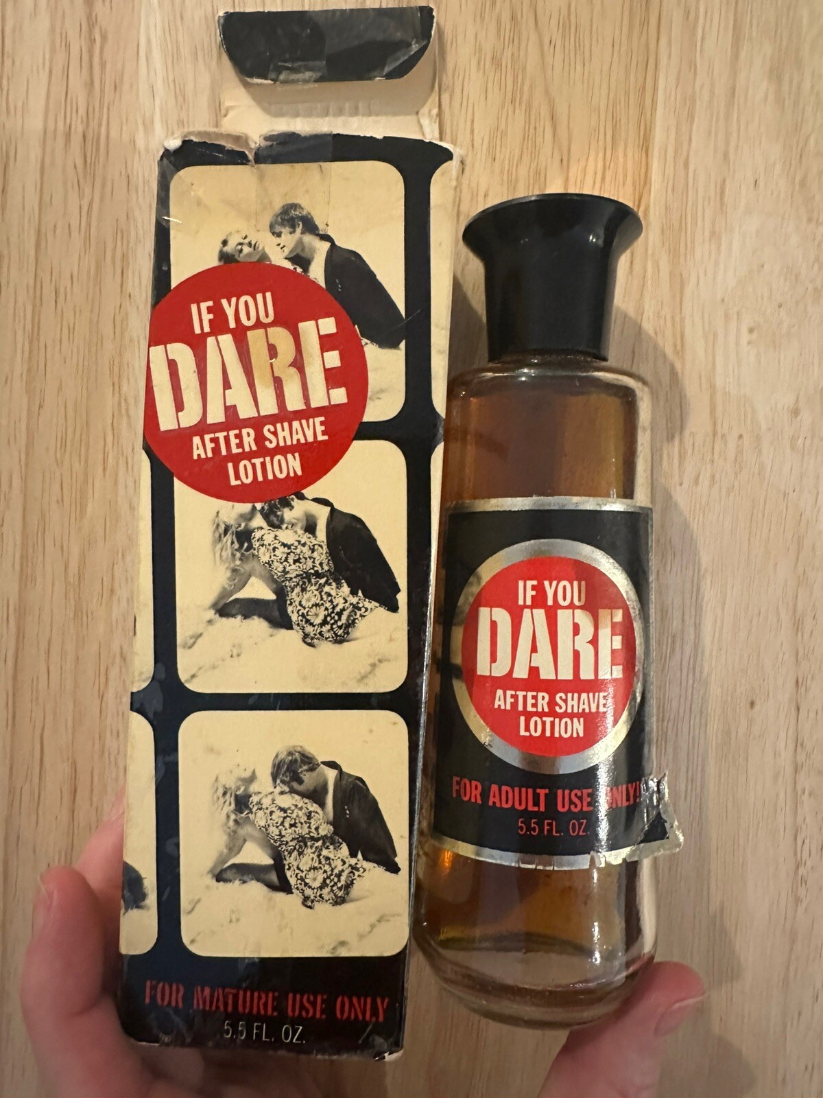 Vintage If You Dare Aftershave Lotion 5.5 FL Oz Vintage If You Dare Aftershave Lotion 5.5 FL Oz