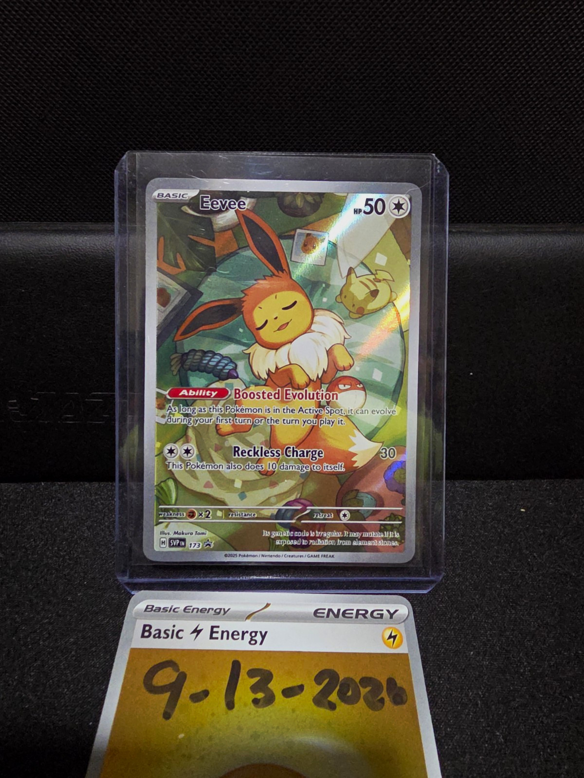 Pokémon Eevee Holo Promo 173 SV Scarlet & Violet Promos Pokémon Eevee Holo Promo 173 SV Scarlet & Violet Promos