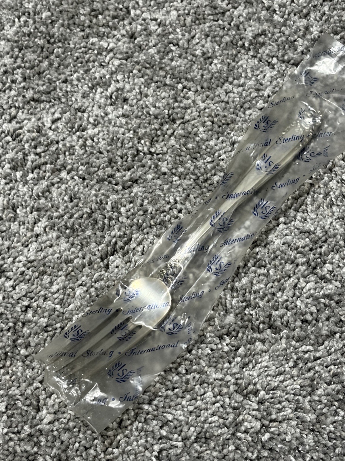 International Sterling Silver Flatware Prelude 7” Dinner Fork No Monogram