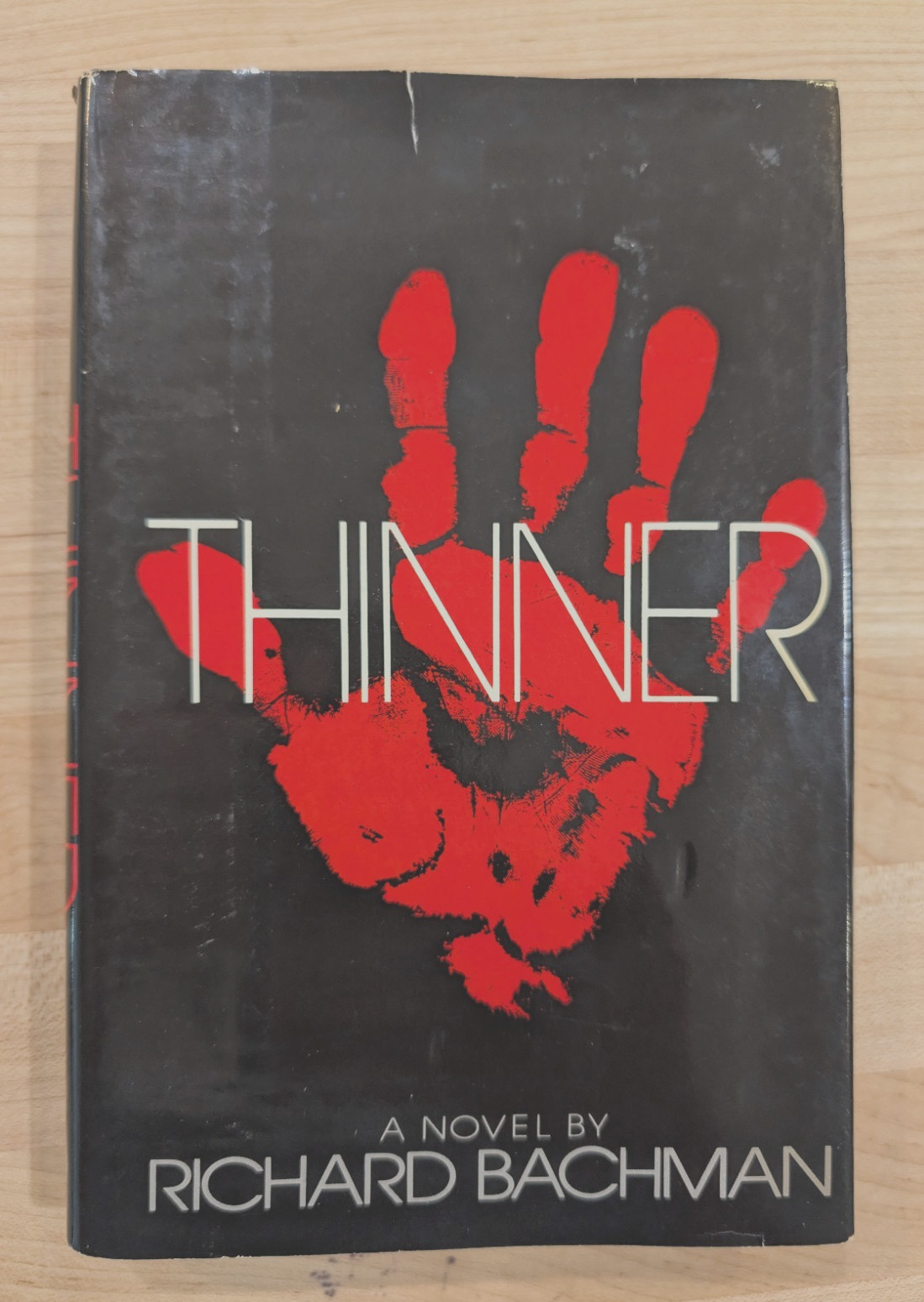 Thinner Richard Bachman Stephen King 1984 First Edition 6th Printing HC DJ