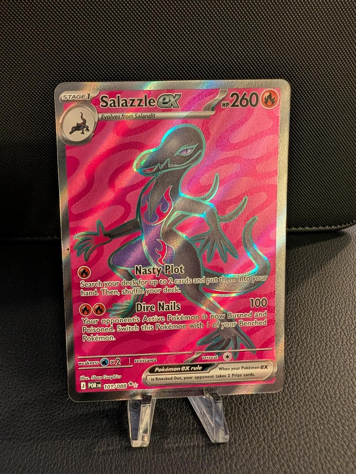 Salazzle ex 101/088 UR Perfect Order Holo NM Salazzle ex 101/088 UR Perfect Order Holo NM