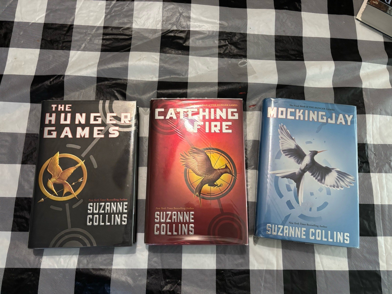 Suzanne Collins, The Hunger Games Trilogy, All Firsts, VG/NF
