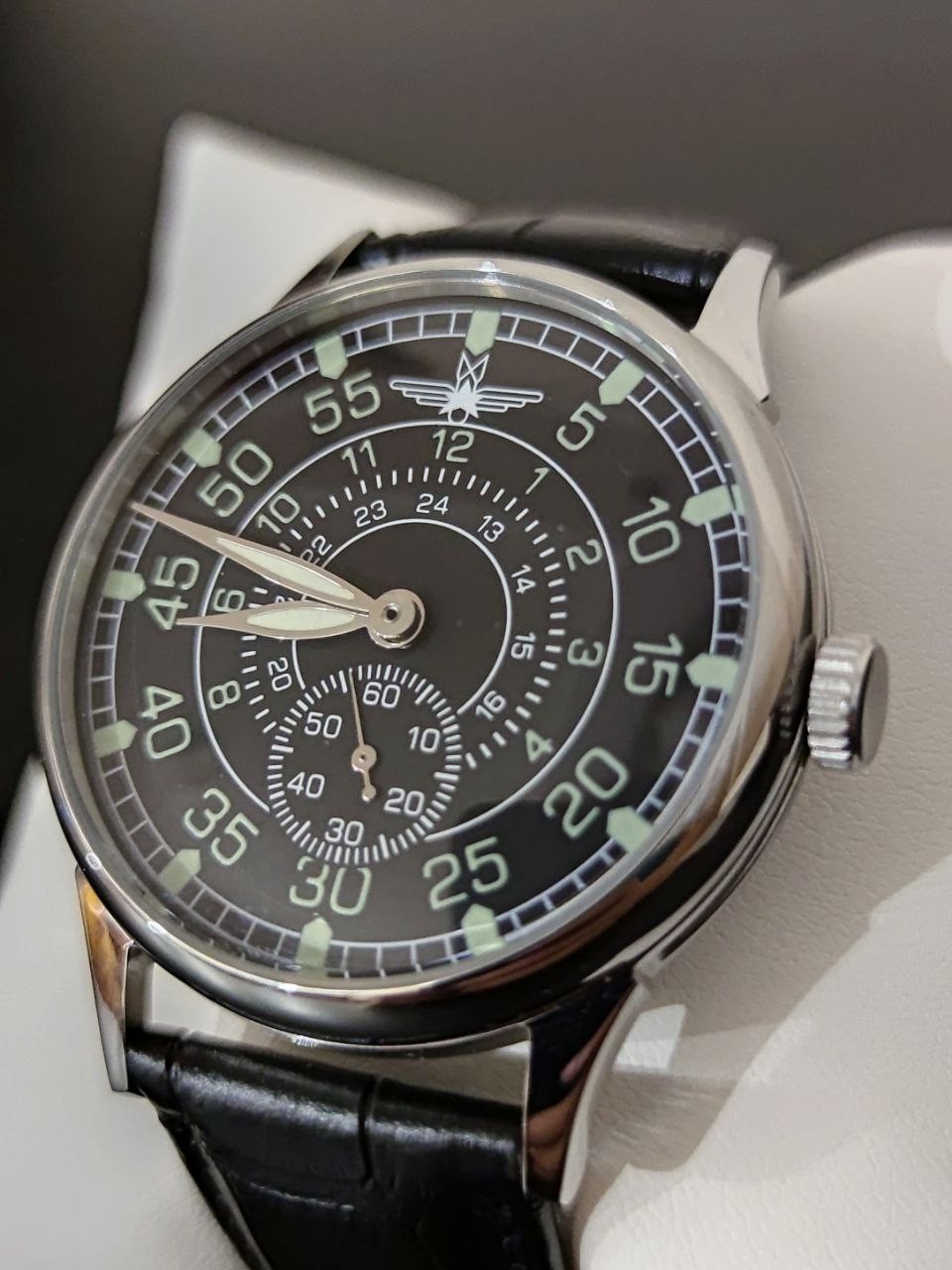 Pobeda Watch Aviation Mechanical USSR Soviet Wrist Russian Rare Men's