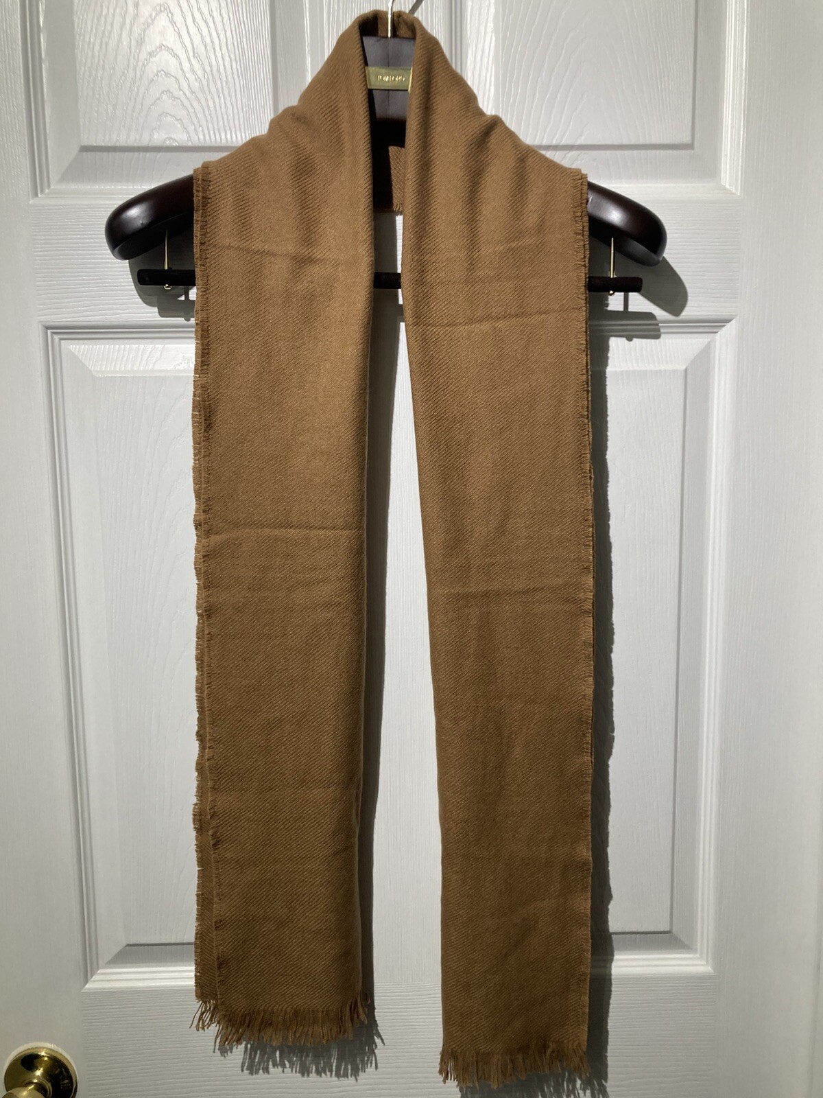 RARE Hand Woven VICUNA Scarf Falklands Merino Vicuña Blend
