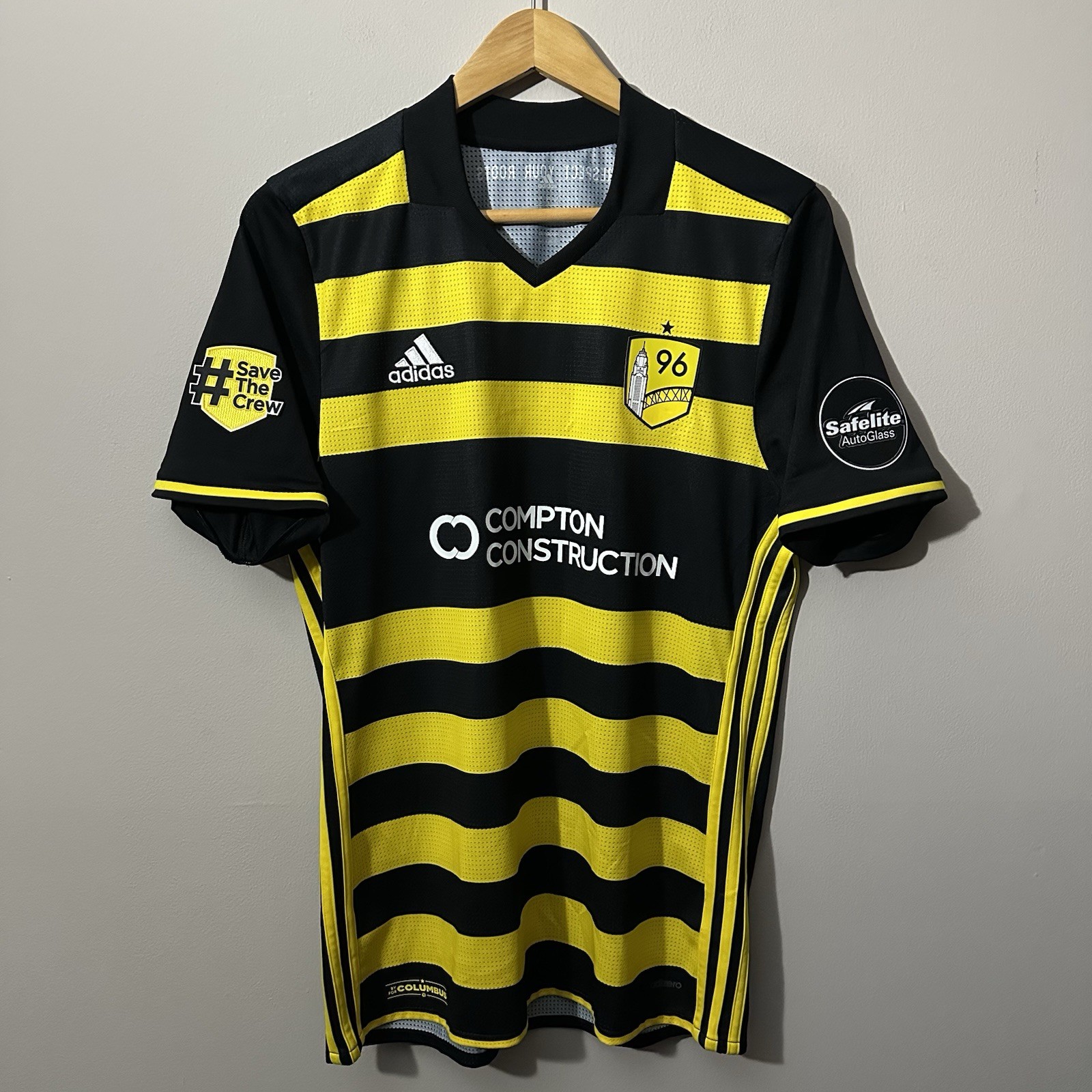 Adidas Save The Crew 2018 Columbus Crew MLS Soccer Jersey Mens Size Large Rare