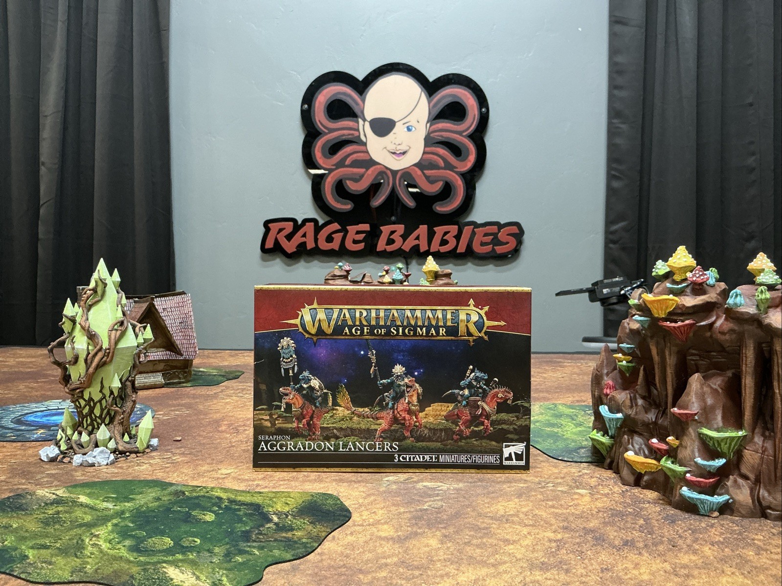 Games Workshop Warhammer Age of Sigmar: Seraphon - Aggradon Lancers