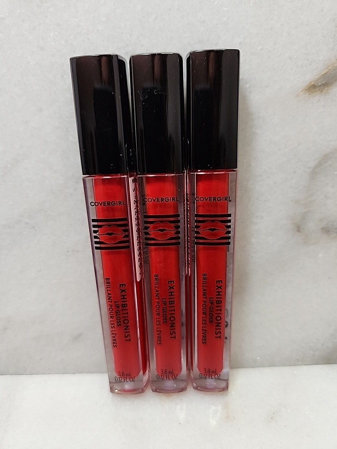 3- COVERGIRL Exhibitionist Lip Gloss, #200 Hot Tamale, 0.12 Fl Oz